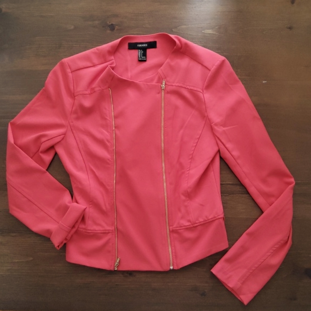 Forever 21 Coral Blazer
